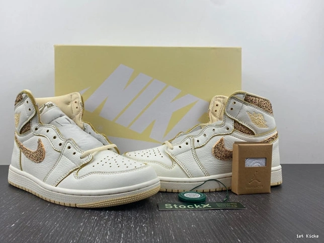 1st Kicks Shoes Of High 3681 Naija OG SmoothTexture 1 Retro Jordan Vibrations FD8631- Craft 1028